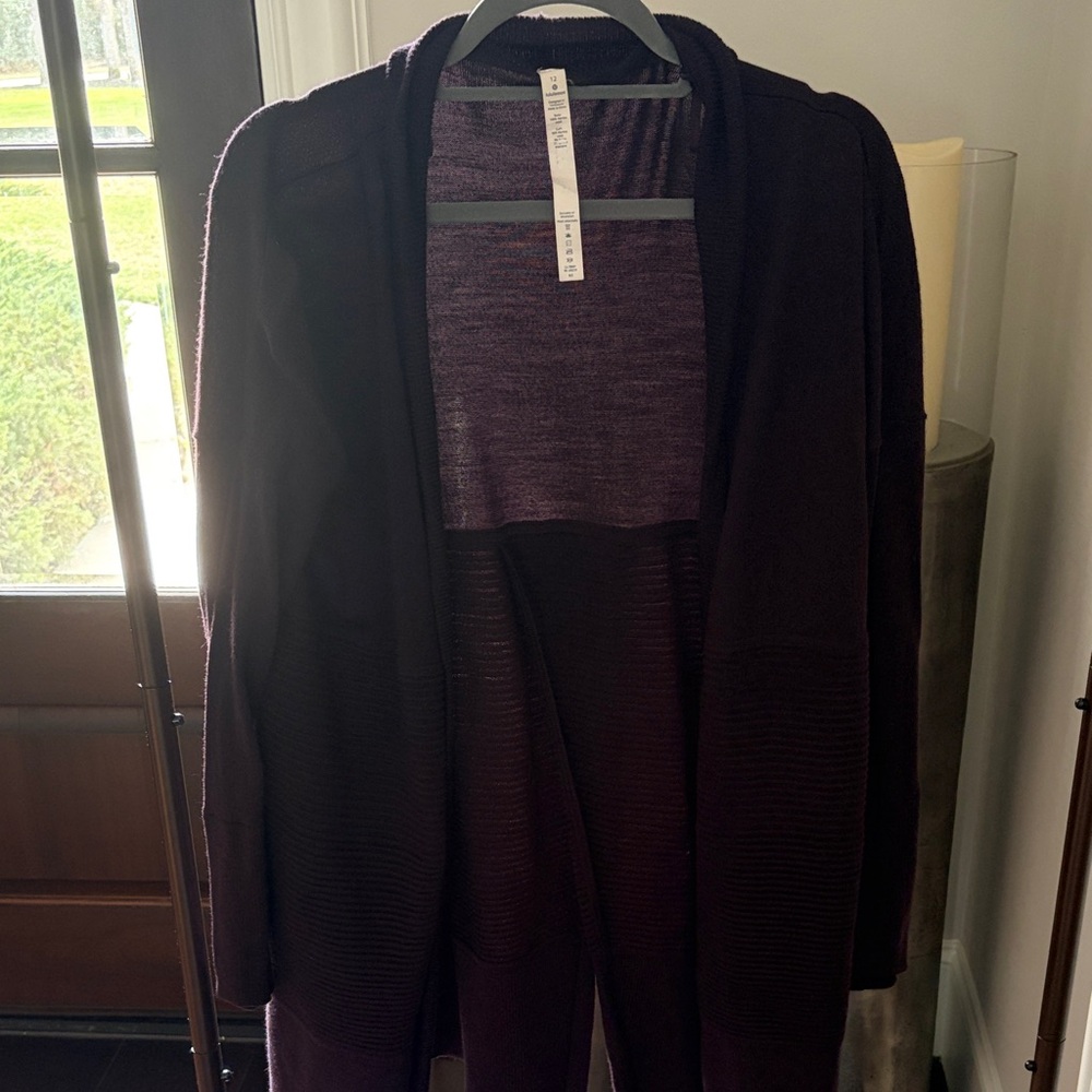 lululemon athletica Purple Cardigan
